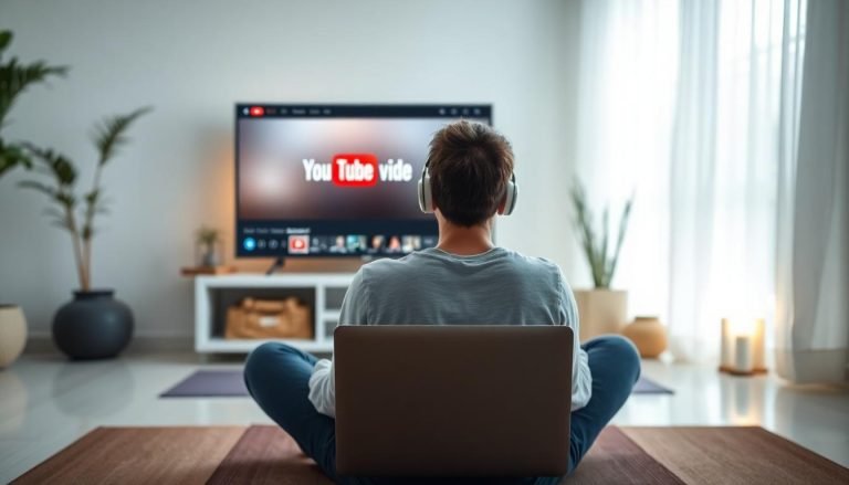 meditação guiada no YouTube