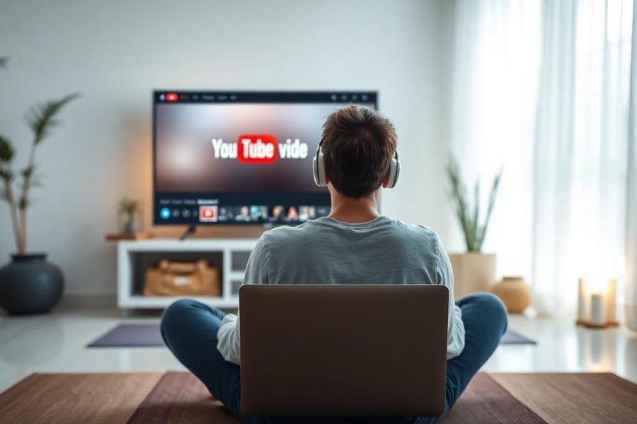 meditação guiada no YouTube