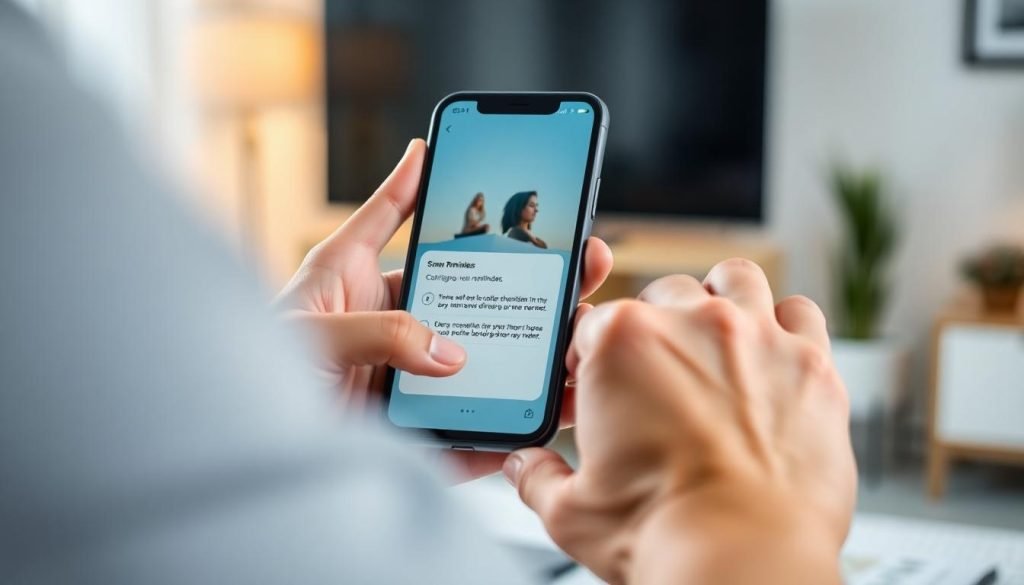 Notificações de meditação