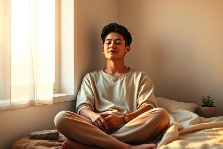 meditação para insônia leve