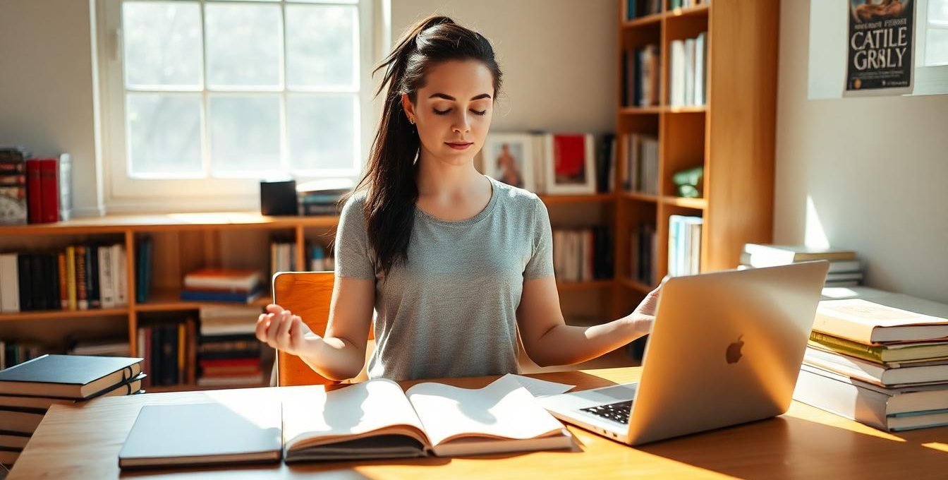 Estratégias práticas para incluir a meditação na rotina de estudos