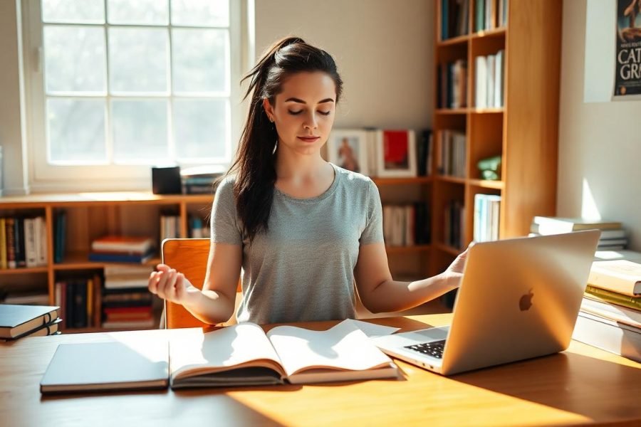 Estratégias práticas para incluir a meditação na rotina de estudos